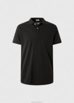 Men Black Pepe Jeans Logo T-Shirt 60J401086 - Image 5