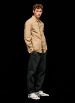 Men Camel Pepe Jeans Canvas Utility Jacket 60J40827