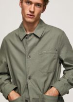 Men Casting Pepe Jeans Canvas Utility Jacket 60J40834 - Image 2
