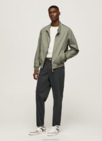 Men Casting Pepe Jeans Cotton Harrington Jacket 60J40829 - Image 2