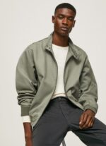 Men Casting Pepe Jeans Cotton Harrington Jacket 60J40829