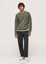 Men Casting Pepe Jeans Cotton Round Neck Jersey 60J40856 - Image 2