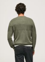 Men Casting Pepe Jeans Cotton Round Neck Jersey 60J40856 - Image 4