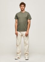 Men Casting Pepe Jeans Printed Logo Cotton T-Shirt 60J40949 - Image 2
