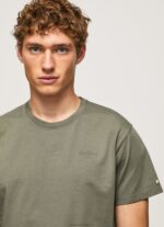 Men Casting Pepe Jeans Printed Logo Cotton T-Shirt 60J40949 - Image 3