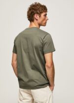 Men Casting Pepe Jeans Printed Logo Cotton T-Shirt 60J40949 - Image 4
