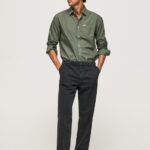 Men Casting Pepe Jeans Regular Fit Dobby Shirt 60J401043