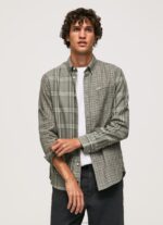 Men Casting Pepe Jeans Regular Fit Mixed Checks Shirt 60J401038