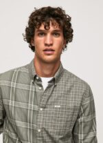 Men Casting Pepe Jeans Regular Fit Mixed Checks Shirt 60J401038 - Image 3
