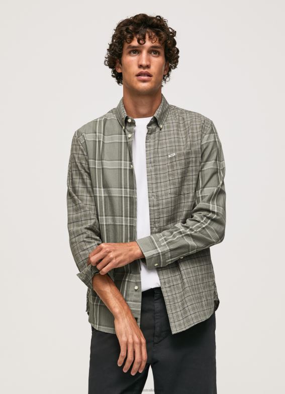 men_casting_pepe_jeans_regular_fit_mixed_checks_shirt_60j401038.jpg Men Casting Pepe Jeans Regular Fit Mixed Checks Shirt 60J401038 - Image 1