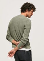 Men Casting Pepe Jeans Waffle Knit Cotton Jersey 60J40853 - Image 5