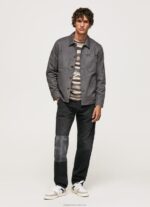 Men Denim Pepe Jeans Adams Relaxed Fit Midrise Jeans 60J40815