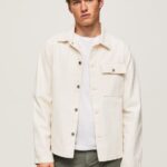 Men Denim Pepe Jeans Blake Relaxed Fit Denim Overshirt 60J401037