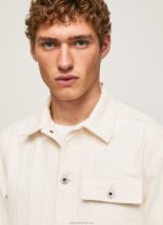 Men Denim Pepe Jeans Blake Relaxed Fit Denim Overshirt 60J401037 - Image 3