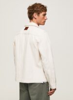 Men Denim Pepe Jeans Blake Relaxed Fit Denim Overshirt 60J401037 - Image 4