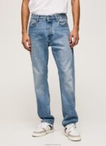 Men Denim Pepe Jeans Byron Midrise Relaxed Fit Jeans 60J40811 - Image 2