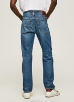 Men Denim Pepe Jeans Byron Midrise Relaxed Fit Jeans 60J40813 - Image 4