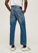 Men Denim Pepe Jeans Cade Midrise Relaxed Fit Jeans 60J40812 - Image 4