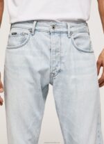 Men Denim Pepe Jeans Callen Midrise Relaxed Fit Jeans 60J40809 - Image 3