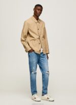 Men Denim Pepe Jeans Callen Midrise Relaxed Fit Jeans 60J40820