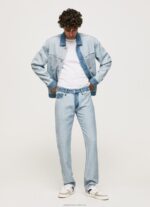 Men Denim Pepe Jeans Casey Midrise Regular Fit Jeans 60J40799