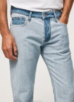 Men Denim Pepe Jeans Casey Midrise Regular Fit Jeans 60J40799 - Image 3