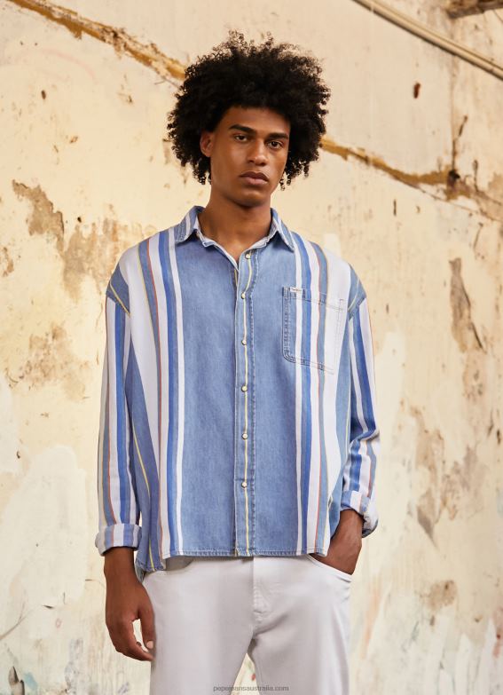 men_denim_pepe_jeans_devon_oversized_denim_overshirt_60j401021.jpg Men Denim Pepe Jeans Devon Oversized Denim Overshirt 60J401021 - Image 1