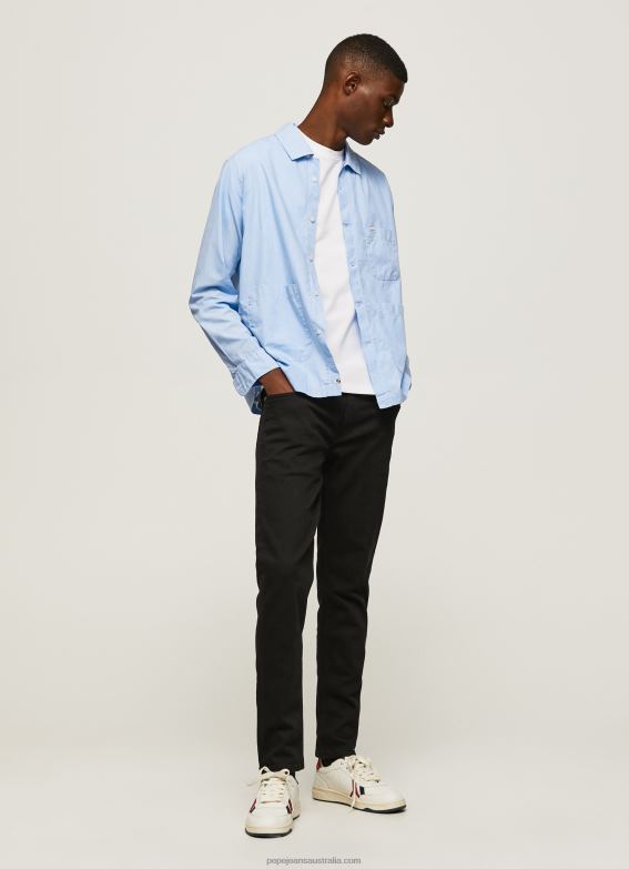 men_denim_pepe_jeans_finsbury_skinny_fit_low_waist_jeans_60j40793.jpg Men Denim Pepe Jeans Finsbury Skinny Fit Low Waist Jeans 60J40793 - Image 1