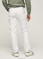 Men Denim Pepe Jeans Hatch Midrise Slim Fit Jeans 60J40797 - Image 4