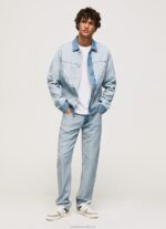 Men Denim Pepe Jeans Inside-Out Denim Jacket 60J40848 - Image 2
