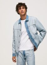 Men Denim Pepe Jeans Inside-Out Denim Jacket 60J40848