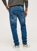 Men Denim Pepe Jeans Jagger Midrise Slim Fit Jeans 60J40794 - Image 4
