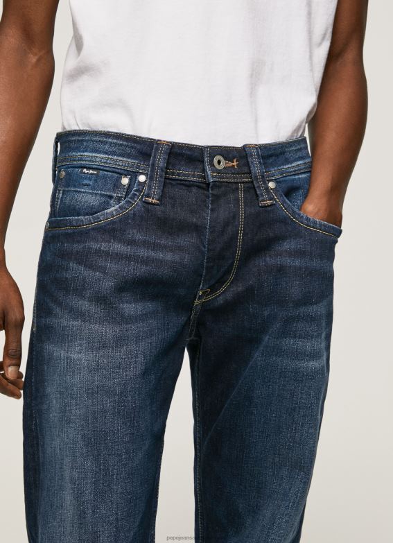 Men Denim Pepe Jeans Kingston Zip Regular Fit Regular Waist Jeans 60J40798 - Image 3