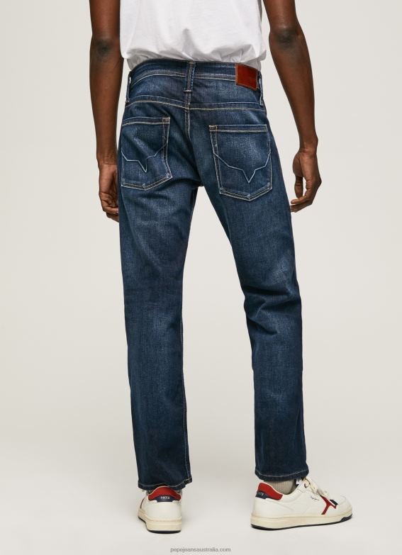 Men Denim Pepe Jeans Kingston Zip Regular Fit Regular Waist Jeans 60J40798 - Image 5