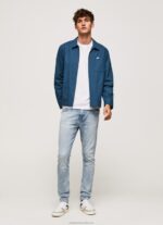 Men Denim Pepe Jeans Mason Midrise Skinny Fit Jeans 60J40792