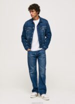 Men Denim Pepe Jeans Regular Fit Denim Jacket 60J40823 - Image 2