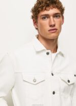 Men Denim Pepe Jeans Regular Fit Denim Jacket 60J40847 - Image 4