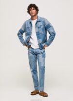Men Denim Pepe Jeans Relaxed Fit Denim Overshirt 60J40817 - Image 2