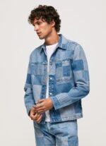 Men Denim Pepe Jeans Relaxed Fit Denim Overshirt 60J40817 - Image 3
