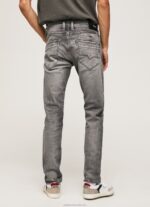Men Denim Pepe Jeans Spike Midrise Regular Fit Jeans 60J40802 - Image 4