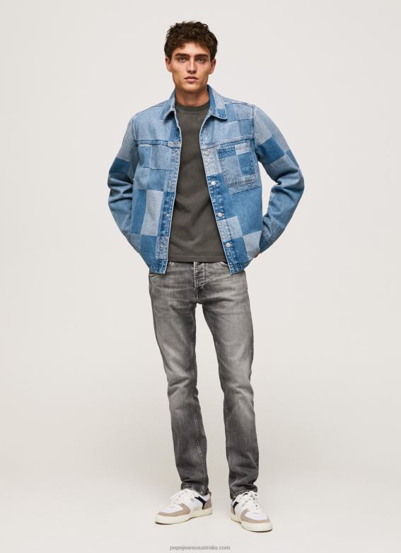 men_denim_pepe_jeans_spike_midrise_regular_fit_jeans_60j40802.jpg Men Denim Pepe Jeans Spike Midrise Regular Fit Jeans 60J40802 - Image 1