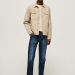 Men Denim Pepe Jeans Spike Midrise Regular Fit Jeans 60J40805