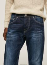 Men Denim Pepe Jeans Spike Midrise Regular Fit Jeans 60J40805 - Image 3