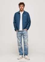 Men Denim Pepe Jeans Stanley Midrise Regular Fit Jeans 60J40807