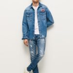 Men Denim Pepe Jeans Stanley Midrise Regular Fit Jeans 60J40808