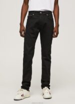 Men Denim Pepe Jeans Stanley Taper Fit Regular Waist Jeans 60J40806 - Image 2