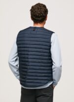 Men Dulwich Pepe Jeans Button Fastened Padded Waistcoat 60J40845 - Image 5