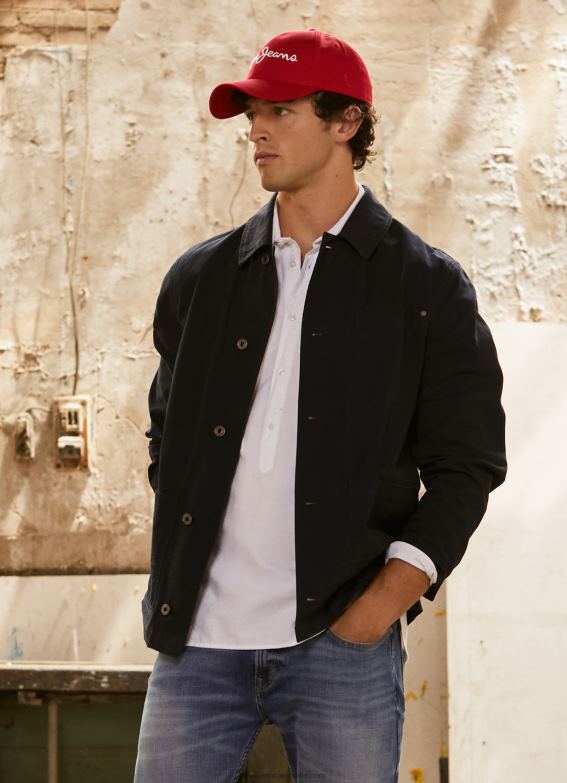 men_dulwich_pepe_jeans_canvas_utility_jacket_60j40842.jpg Men Dulwich Pepe Jeans Canvas Utility Jacket 60J40842 - Image 1
