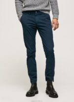 Men Dulwich Pepe Jeans Charly Slim Fit Chino Pants 60J401104 - Image 2
