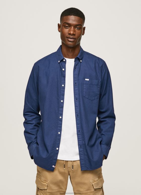 men_dulwich_pepe_jeans_fabio_regular_fit_oxford_shirt_60j401025.jpg Men Dulwich Pepe Jeans Fabio Regular Fit Oxford Shirt 60J401025 - Image 1